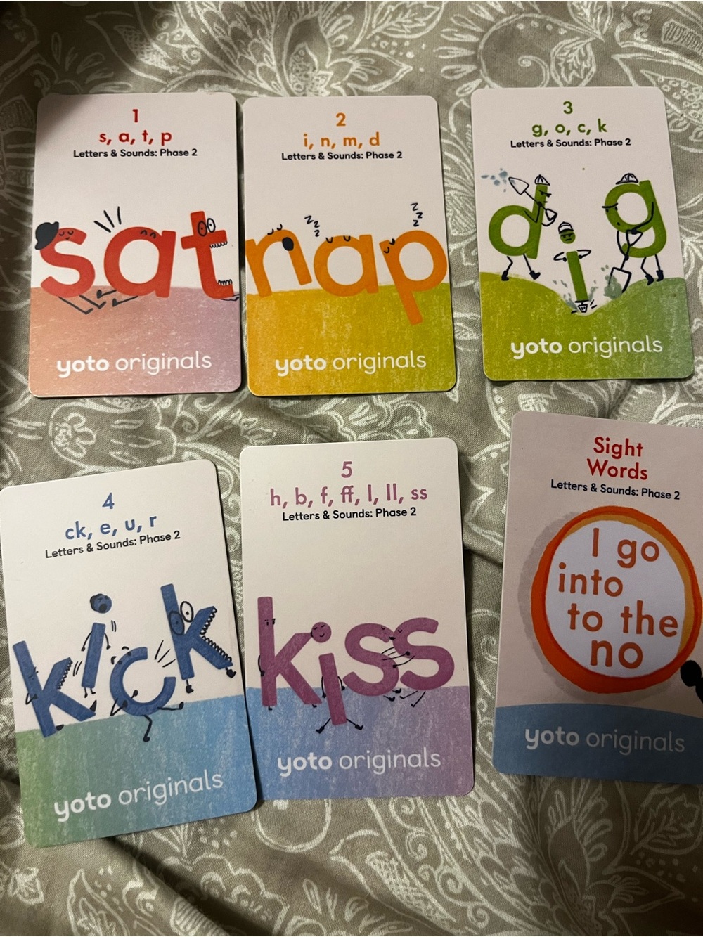 Yoto Originals- Letters & Sounds Phase 2